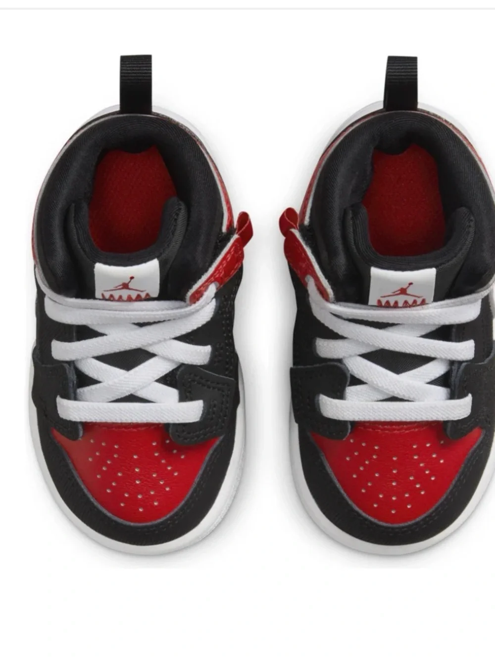 Air Jordan 1 Mid RM EasyOn 'Black White University Red